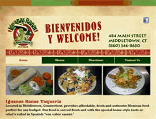 Tablet Screenshot of iguanasranastaqueriact.com